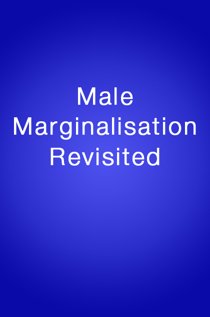 Book Cover: Male Marginalisation Revisited